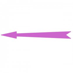 Xplo - self-adhesive arrow marking purple