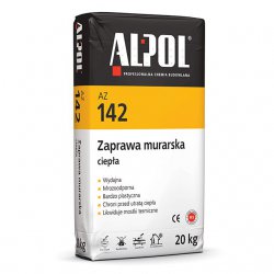 Alpol - zaprawa murarska ciepła AZ 142