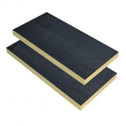 Isoroc - a mineral wool slab with a one-sided Isovent-MW glass veil