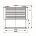Xplo Ventilation - rectangular roof air intake type B