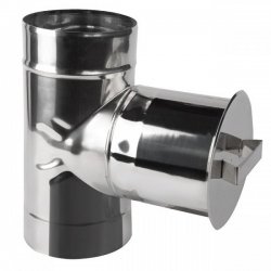 Prodmax - acid-resistant single-wall chimney system - round cleanout