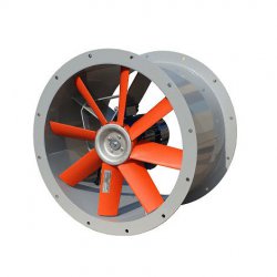 Convector - axial duct fan WOKTS - single phase