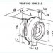 Vents - wentylator kanałowy odśrodkowy VKM