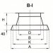 Xplo Ventilation - roof base type BI