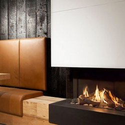 Kal-fire - fireplace insert with 3D G70 / 44S hearth
