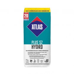 Atlas - klej wysokoodkształcalny z funkcją hydroizolacji Plus S2 Hydro