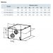 Vents - floor standing air handling unit with a countercurrent VUT HB / HBE EC A21 heat exchanger