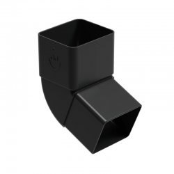 Galeco - PVC square system - 67 ° elbow
