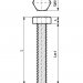 Walraven - śruba z łbem sześciokątnym BIS (BUP1000)